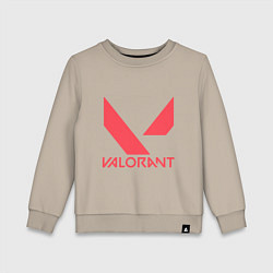 Детский свитшот Valorant - logo