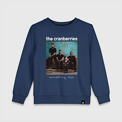 Свитшот хлопковый детский The Cranberries rock, цвет: тёмно-синий