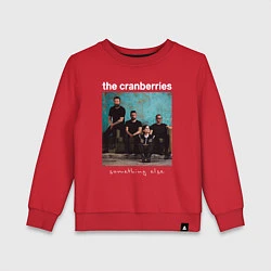 Свитшот хлопковый детский The Cranberries rock, цвет: красный