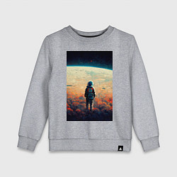 Детский свитшот I want to be an astronaut