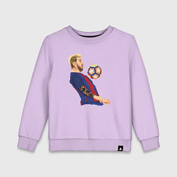 Детский свитшот Messi Barcelona