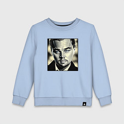 Детский свитшот Леонардо Ди Каприо портрет