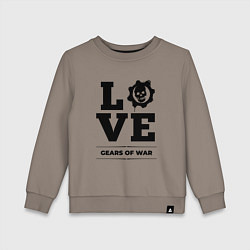 Детский свитшот Gears of War love classic
