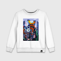 Детский свитшот Subnautica морские чудовища