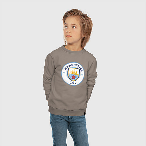 Детский свитшот Manchester City FC / Утренний латте – фото 4