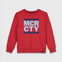 Детский свитшот Run Manchester city