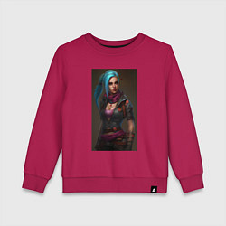 Детский свитшот Jinx fantasy Arcane League of Legends