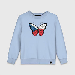 Детский свитшот Чехия бабочка