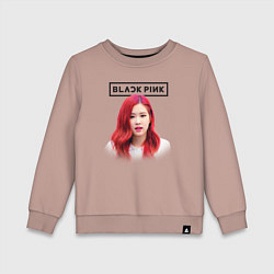 Детский свитшот Blackpink Rose