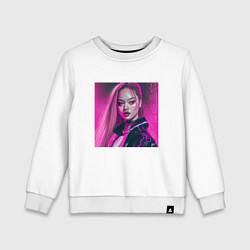 Детский свитшот Blackpink Lisa аниме рисунок