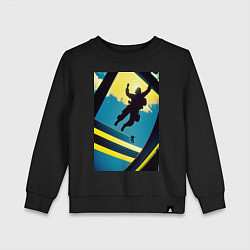 Детский свитшот Два парашютиста