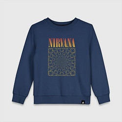 Детский свитшот Nirvana лого