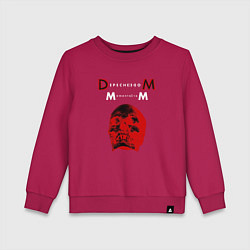 Детский свитшот Depeche Mode 2023 Memento Mori - Red Skull 01