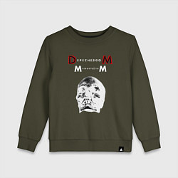 Детский свитшот Depeche Mode 2023 Memento Mori - White Skull 01