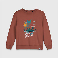 Детский свитшот Enjoy to the beach