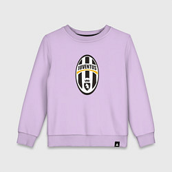 Свитшот хлопковый детский Juventus sport fc, цвет: лаванда