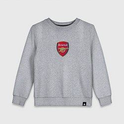 Свитшот хлопковый детский Arsenal fc sport club, цвет: меланж