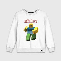 Детский свитшот Roblox бегущий персонаж