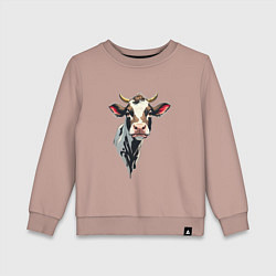 Детский свитшот Злая корова