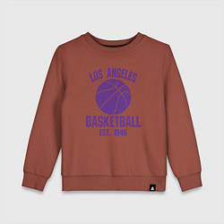 Детский свитшот Basketball Los Angeles