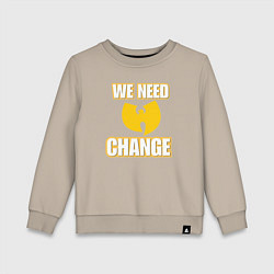 Детский свитшот We need change