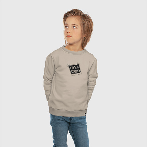 Детский свитшот Life is Strange фото / Миндальный – фото 4