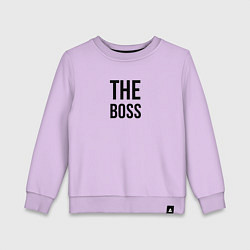 Детский свитшот The boss - Couple