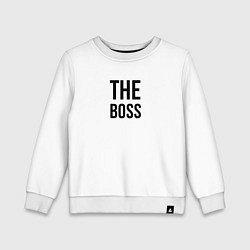 Детский свитшот The boss - Couple