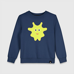 Детский свитшот Желтый веселый маскот