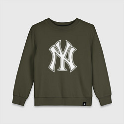 Детский свитшот New York yankees - baseball logo