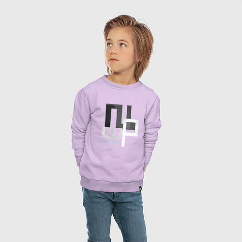 Детский свитшот Depeche Mode - Remixes 2 / Лаванда – фото 4