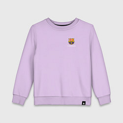 Детский свитшот Футбольный клуб Барселона - с эмблемой