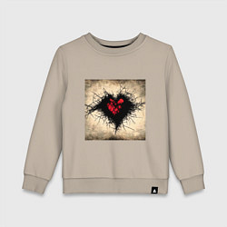 Детский свитшот Темное сердце