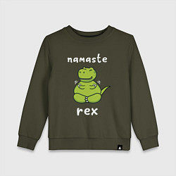 Детский свитшот Namaste Rex