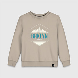 Детский свитшот Brooklyn city