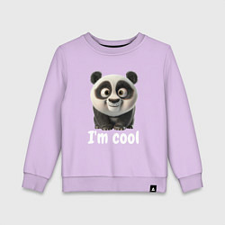 Детский свитшот Крутая панда cool