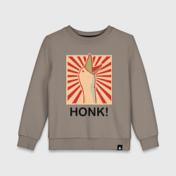 Детский свитшот Гусь honk