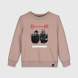 Детский свитшот Depeche Mode - dave and martin tour