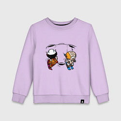 Детский свитшот Лунная гонка