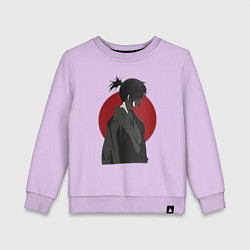 Свитшот хлопковый детский Nogarami Ято, цвет: лаванда