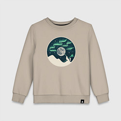 Детский свитшот Vinyl wolf