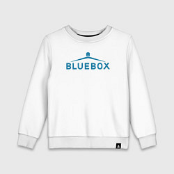 Свитшот хлопковый детский Доктор Кто Bluebox, цвет: белый