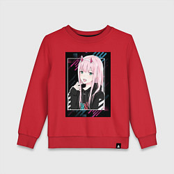 Детский свитшот Zero Two is darling