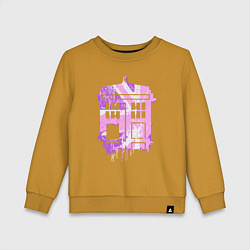 Детский свитшот Pink tardis