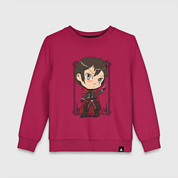 Детский свитшот Арт на аниме владыка демонов и его девушка эльфийк