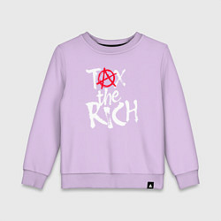 Детский свитшот Tax the rich