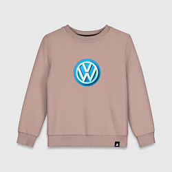 Детский свитшот Volkswagen logo blue