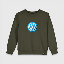 Детский свитшот Volkswagen logo blue