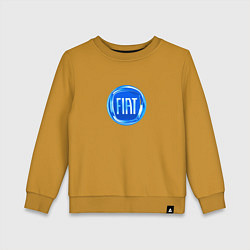 Детский свитшот FIAT logo blue