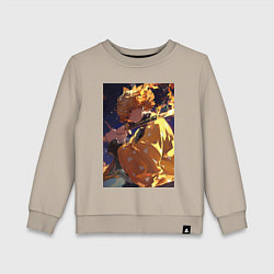 Детский свитшот Клинок, рассекающий демонов Дзэнъицу Агацума охотн